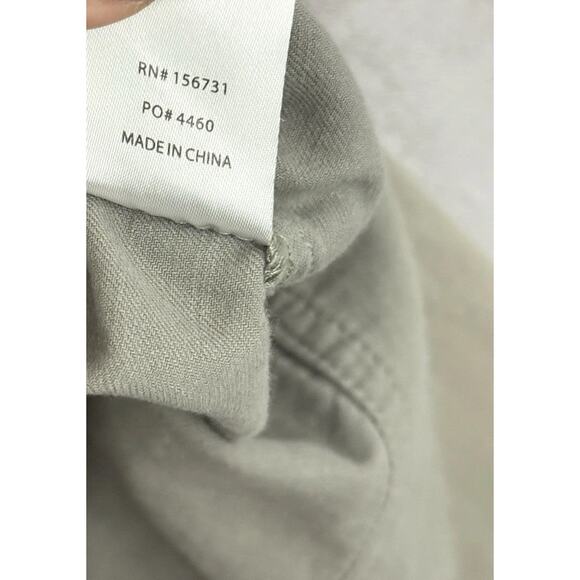 Anthropologie Grade and Gather Utility Top Women Medium Brown Long Sleeve Boho - Picture 12 of 12